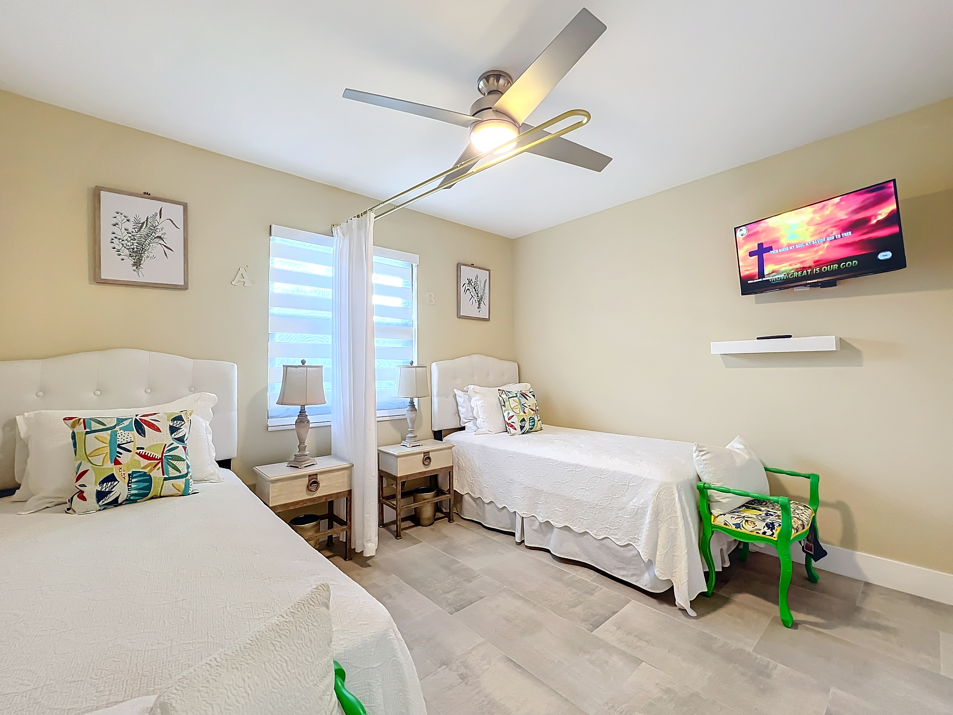 Deluxe double resident bedroom suite at Abundant Care Residence